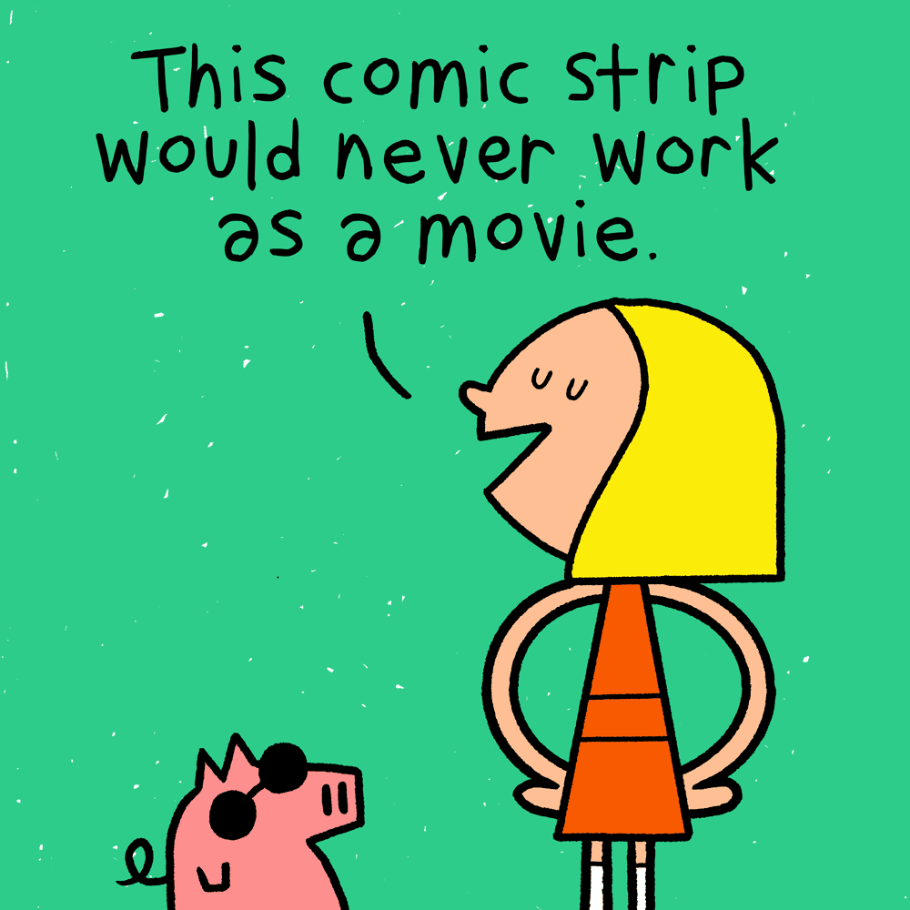 HER! (Girl vs Pig) Reboot #14 — panel 1