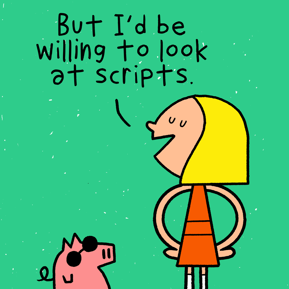 HER! (Girl vs Pig) Reboot #14 — panel 4