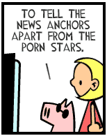 HER! (Girl vs Pig) #105 — her cnn! — panel 4