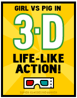 HER! (Girl vs Pig) #112 — her dimension! — panel 1