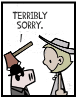 HER! (Girl vs Pig) #121 — her 1905! — panel 2