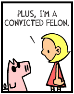 HER! (Girl vs Pig) #123 — her electoral system! — panel 3