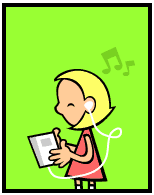 HER! (Girl vs Pig) #125 — her ipod! — panel 3