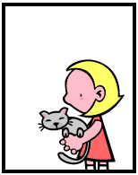 HER! (Girl vs Pig) #128 — her kitten! — panel 3