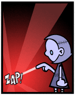 HER! (Girl vs Pig) #12 — her robot! — panel 3