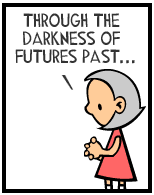 HER! (Girl vs Pig) #133 — her fire! — panel 1