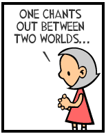 HER! (Girl vs Pig) #133 — her fire! — panel 3