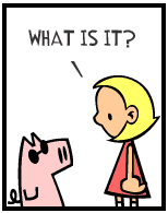 HER! (Girl vs Pig) #137 - her superfreak! - panel 2