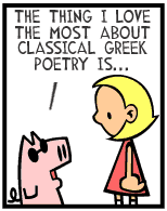 HER! (Girl vs Pig) #13 — her friend! — panel 1