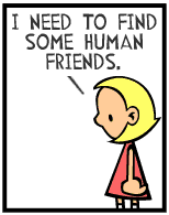 HER! (Girl vs Pig) #13 — her friend! — panel 4