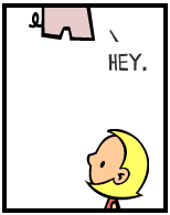 HER! (Girl vs Pig) #146 — her suicide! — panel 1