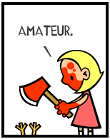 HER! (Girl vs Pig) #149 — her new rival! — panel 4