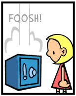 HER! (Girl vs Pig) #14 — her safe! — panel 2