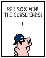 HER! (Girl vs Pig) #151 - her sox! - panel 1