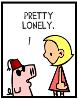 HER! (Girl vs Pig) #161 — her playa! — panel 2