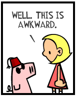 HER! (Girl vs Pig) #161 — her playa! — panel 4