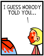 HER! (Girl vs Pig) #171 — her cleaning lady! — panel 1