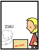 HER! (Girl vs Pig) #176 — her thermometers! — panel 4