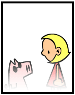 HER! (Girl vs Pig) #181 - her ideas! - panel 2