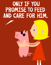 HER! (Girl vs Pig) #187 — her piggy! — panel 2