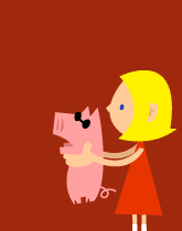 HER! (Girl vs Pig) #187 — her piggy! — panel 3