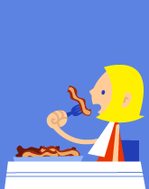 HER! (Girl vs Pig) #187 — her piggy! — panel 4