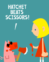 HER! (Girl vs Pig) #192 — her struggle! — panel 2