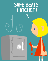 HER! (Girl vs Pig) #192 — her struggle! — panel 3