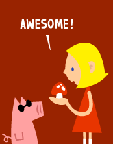 HER! (Girl vs Pig) #194 — her power up! — panel 1