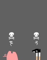 HER! (Girl vs Pig) #200 — her hell! — panel 1