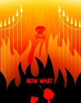 HER! (Girl vs Pig) #200 — her hell! — panel 3