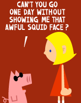 HER! (Girl vs Pig) #202 — her mask returns! — panel 4