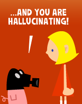 HER! (Girl vs Pig) #205 — her neurotoxin! — panel 3