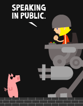 HER! (Girl vs Pig) #208 — her weakness! — panel 4