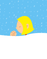 HER! (Girl vs Pig) #209 — her snow! — panel 3