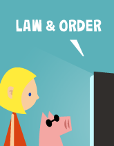 HER! (Girl vs Pig) #210 — her show! — panel 1