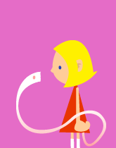 HER! (Girl vs Pig) #213 — her tapeworm! — panel 3