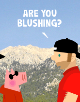 HER! (Girl vs Pig) #214 - her monk! - panel 4