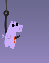 HER! (Girl vs Pig) #220 — her freezer! — panel 4