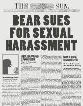 HER! (Girl vs Pig) #221 — her bear! — panel 4