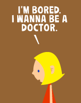 HER! (Girl vs Pig) #222 — her education! — panel 1