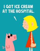 HER! (Girl vs Pig) #225 — her beehive! — panel 4