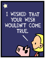 HER! (Girl vs Pig) #24 — her star! — panel 4