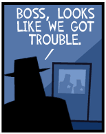 HER! (Girl vs Pig) #25 — her robbery! — panel 4