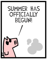 HER! (Girl vs Pig) #27 — her heat! — panel 4