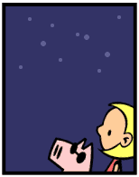 HER! (Girl vs Pig) #28 — her independence! — panel 1