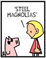 HER! (Girl vs Pig) #36 — her emotion! — panel 2