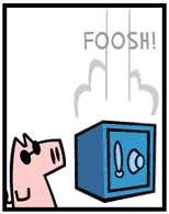 HER! (Girl vs Pig) #40 — her last will! — panel 2