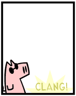 HER! (Girl vs Pig) #40 — her last will! — panel 3