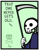 HER! (Girl vs Pig) #42 — her horseman! — panel 4